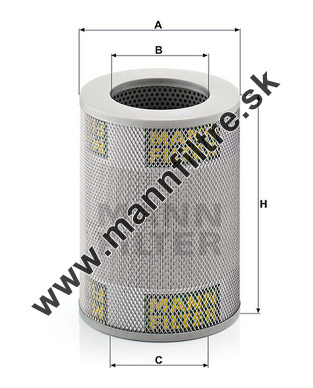 Filter hydrauliky MANN FILTER HD 15 001