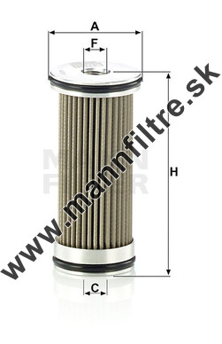 Filter hydrauliky MANN FILTER HD 266 x