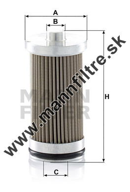 Filter hydrauliky MANN FILTER HD 3001
