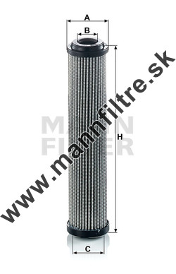 Filter hydrauliky MANN FILTER HD 5003