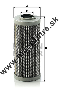 Filter hydrauliky MANN FILTER HD 509