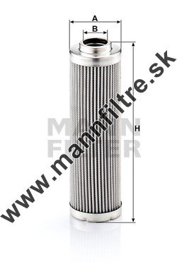 Filter hydrauliky MANN FILTER HD 512