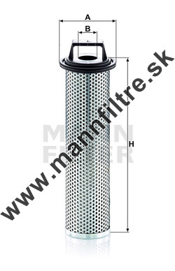 Filter hydrauliky MANN FILTER HD 7002