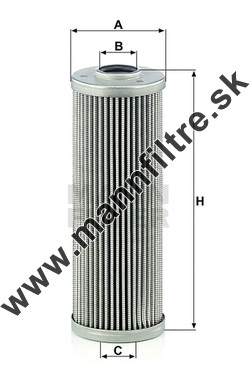 Filter hydrauliky MANN FILTER HD 722/1