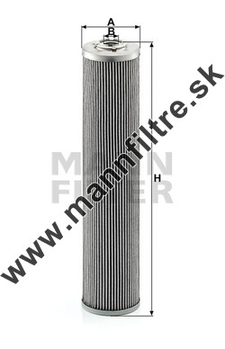 Filter hydrauliky MANN FILTER HD 737 x