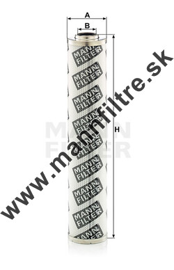 Filter hydrauliky MANN FILTER HD 751