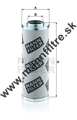 Filter hydrauliky MANN FILTER HD 8002