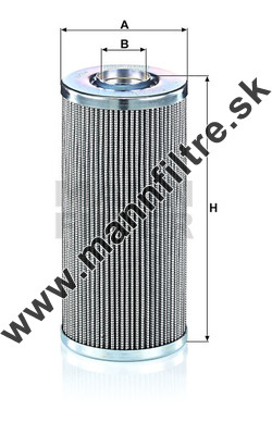 Filter hydrauliky MANN FILTER HD 8004 x