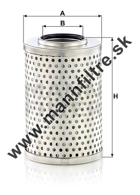Filter hydrauliky MANN FILTER HD 8009