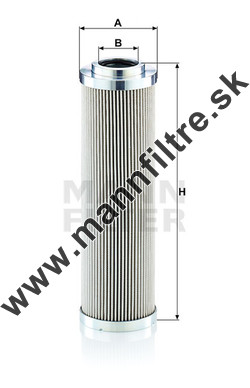 Filter hydrauliky MANN FILTER HD 801