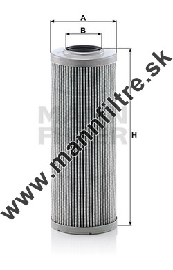 Filter hydrauliky MANN FILTER HD 846