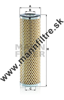 Filter hydrauliky MANN FILTER HD 9004