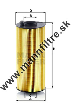 Olejový filter MANN FILTER HU 11 003 z