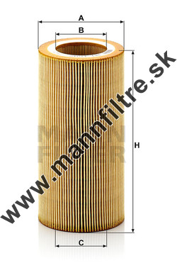 Olejový filter MANN FILTER HU 1297 x