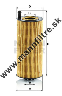 Olejový filter MANN FILTER HU 12 006 z