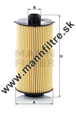 Olejový filter MANN FILTER HU 12 008 x