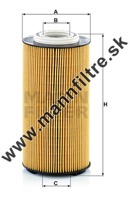 Olejový filter MANN FILTER HU 12 009 z