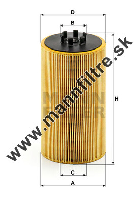 Olejový filter MANN FILTER HU 1390 x