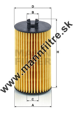 Olejový filter MANN FILTER HU 6018 z