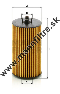 Olejový filter MANN FILTER HU 6019 z