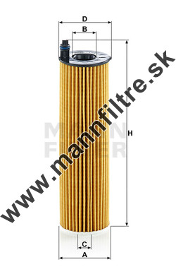 Olejový filter MANN FILTER HU 6020 z