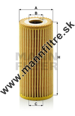 Olejový filter MANN FILTER HU 615/3 x