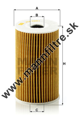 Olejový filter MANN FILTER HU 7001 x