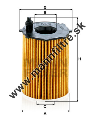 Olejový filter MANN FILTER HU 7006 z
