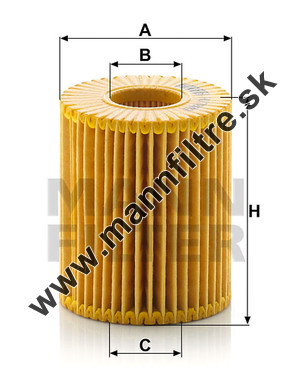 Olejový filter MANN FILTER HU 7009 z