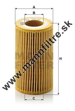 Olejový filter MANN FILTER HU 7010 z