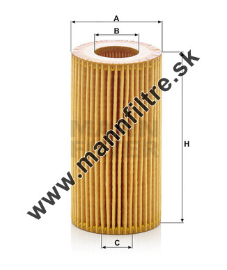 Olejový filter MANN FILTER HU 7012 z