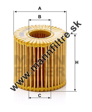 Olejový filter MANN FILTER HU 7019 z