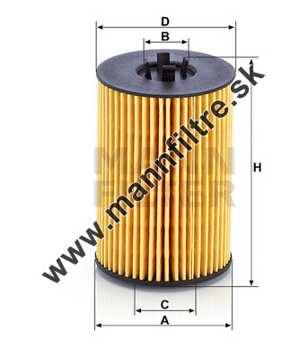 Olejový filter MANN FILTER HU 7020 z
