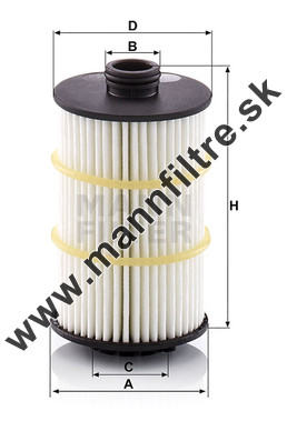 Olejový filter MANN FILTER HU 7024 z