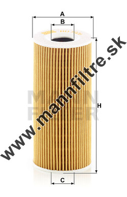 Olejový filter MANN FILTER HU 7026 z