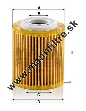 Olejový filter MANN FILTER HU 7032 z