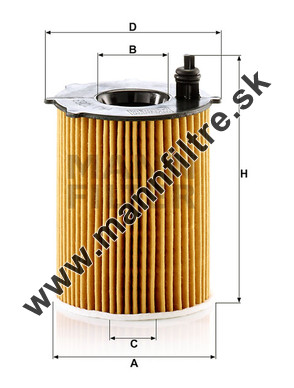 Olejový filter MANN FILTER HU 7033 z