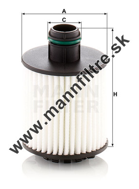Olejový filter MANN FILTER HU 7042 z
