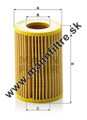 Olejový filter MANN FILTER HU 712/9 x