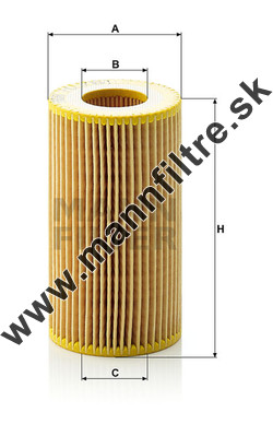 Olejový filter MANN FILTER HU 718/1 k