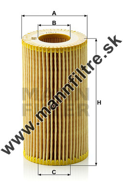 Olejový filter MANN FILTER HU 718/1 n