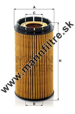 Olejový filter MANN FILTER HU 718/2 x