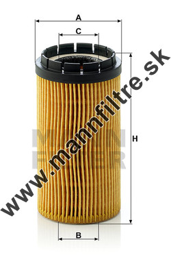 Olejový filter MANN FILTER HU 718 x