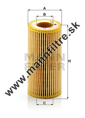 Olejový filter MANN FILTER HU 719/6 x