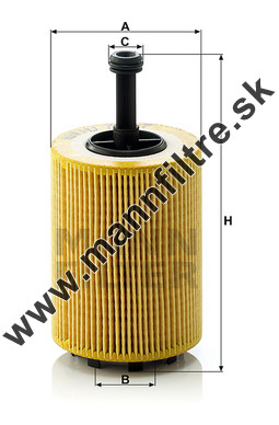 Olejový filter MANN FILTER HU 719/7 x