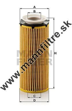 Olejový filter MANN FILTER HU 720/3 x