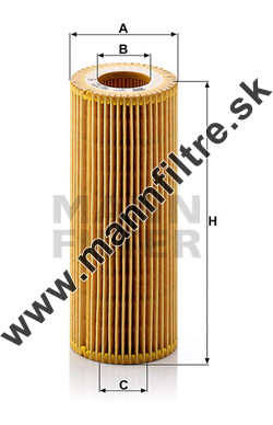 Olejový filter MANN FILTER HU 722 y