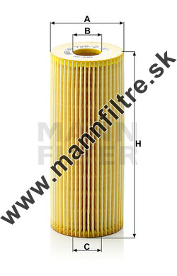 Olejový filter MANN FILTER HU 726/2 x