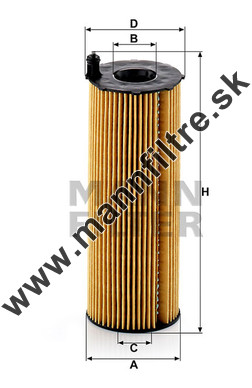 Olejový filter MANN FILTER HU 8003 x