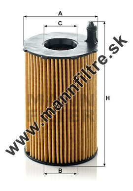 Olejový filter MANN FILTER HU 8005 z